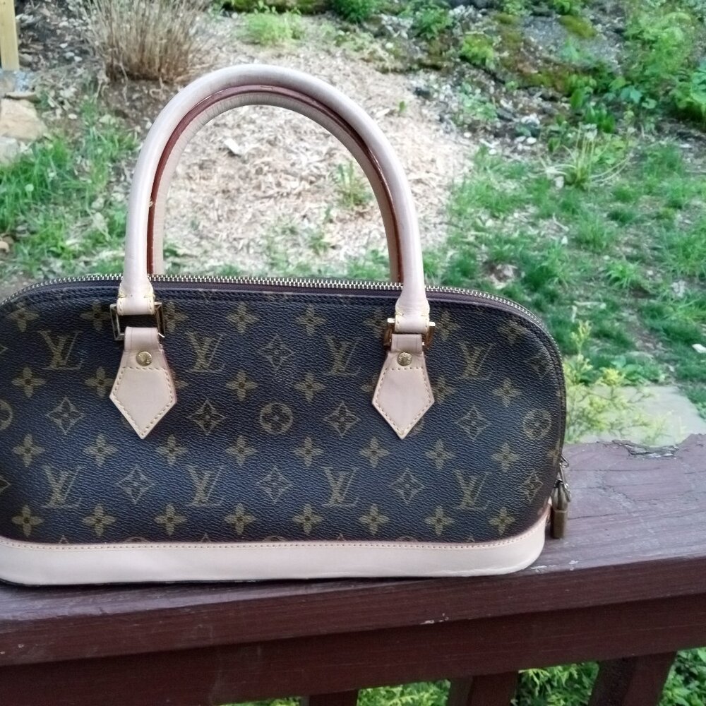Used Louis Vuitton Long Alma Bag